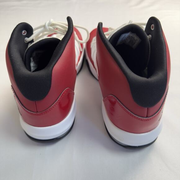 Jordan Max Aura Gym Red AQ9084602 Men's Size 11 Gym Red/Black/White - Picture 4 of 10